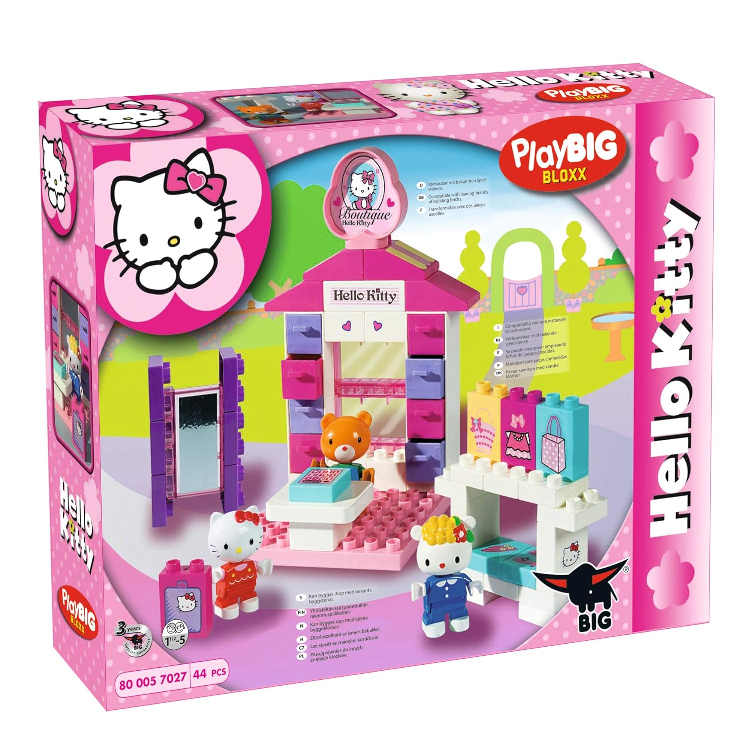 Big 57027 Playbig Bloxx Hello Kitty Boutique Amazon De Spielzeug