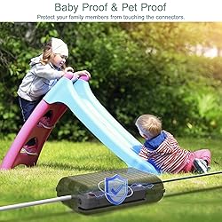 Outdoor Extension Cord Box, Large Waterproof