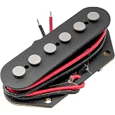 Artec TRA65 Alnico 5 Big Pole Piece Bridge Pickup 7K, Black | for Tele Style Electric Guitar