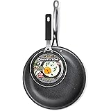 GRANITESTONE 2687 11" Frying Pan with 5.5" Egg Pan, Non-stick, No-warp, Mineral-enforced, PFOA-Free, Dishwasher-safe As Seen