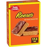 Betty Crocker Reese's Peanut Butter No Bake Bars Mix, 17.3 oz | With Hershey's Milk Chocolate Frosting, No Baking Required, Refrigerate 20 Min, Makes 15 Servings