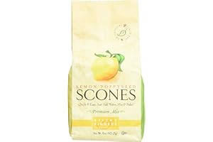 Sticky Fingers English Scone Mix Lemon Poppyseed 15oz