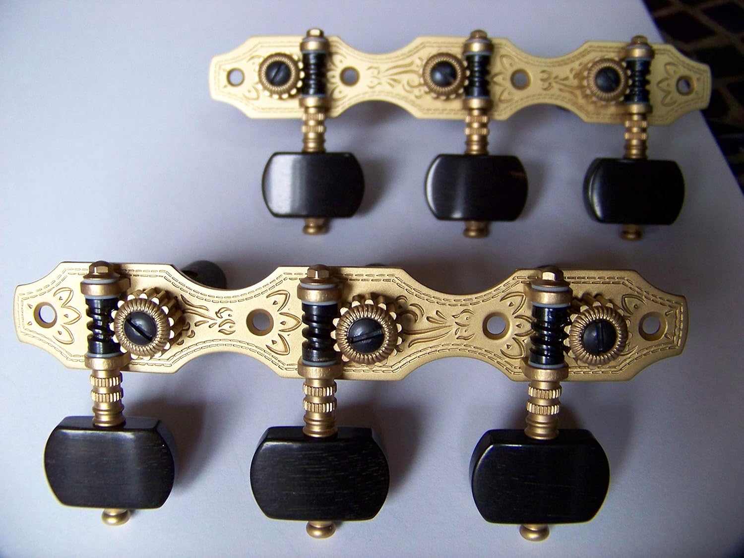 Rubner Classical Guitar Tuning Machines Ebony Hauser Amazon.co.uk