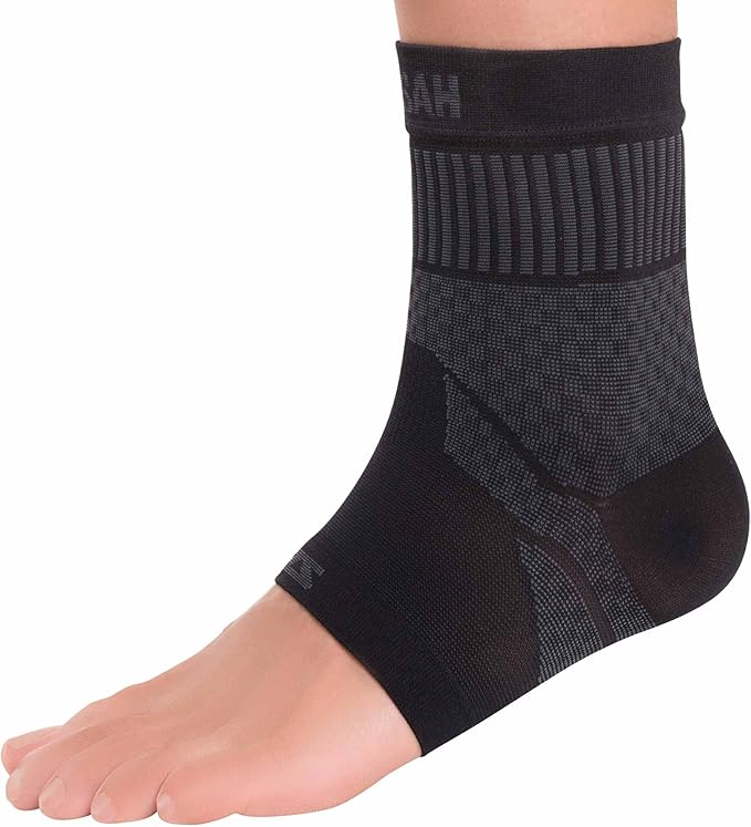 Zensah Compression Ankle Support Sleeve Provides Support and Pain Relief for Sprains, Strains