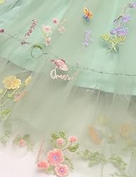 Arshiner Toddler Girl Tulle Dress Sage Green Tutu