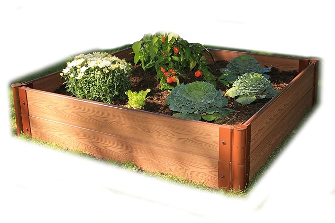 Marco todo Series (compuesto recaudado jardín cama Kit - 4 pies x ...