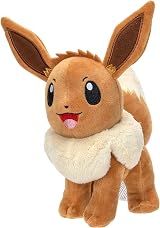 Jazwares Pokémon Eevee Plush 8-Inch Soft Plush with Authentic Details view 4