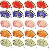 20 Pcs Silk Coin Purse Embroidered Zipper Purse Small Vintage Sugar Jewelry Bag Cute Lipstick Container Coin Wallet Gift Bag for Women