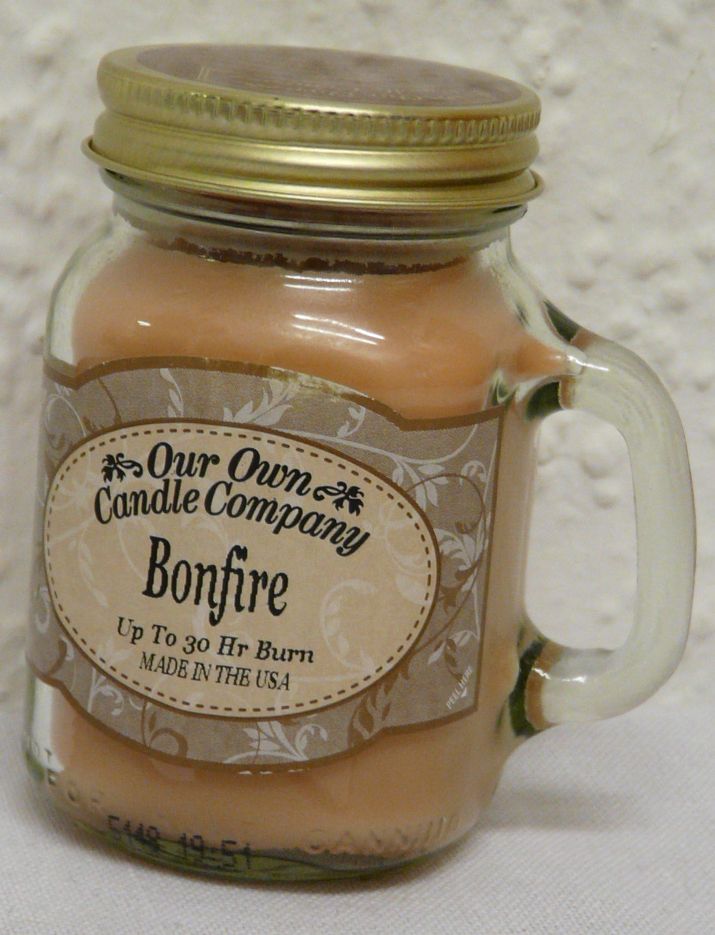 Our Own Candle Company Bonfire Small Mason Jar Candle