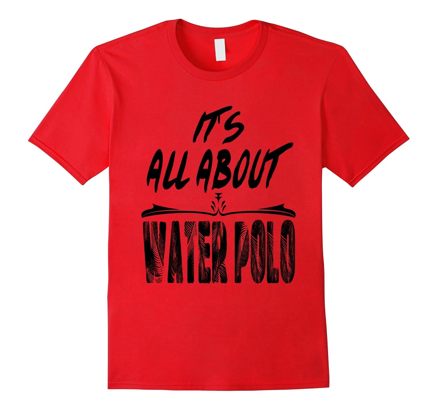 WATER POLO TEAM SPORTS ATHLETE BEACH INSPIRE GRAPHIC T-SHIRT-Rose