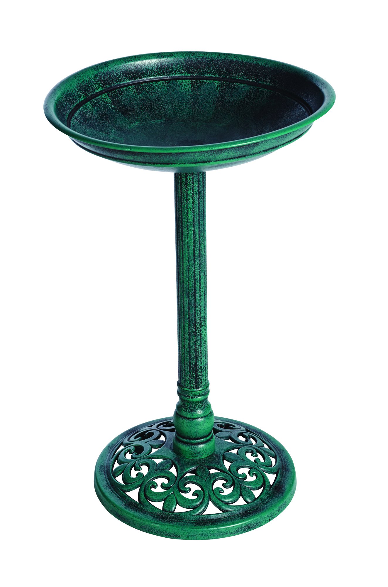 Gardman Verdigris Effect Plastic Bird Bath