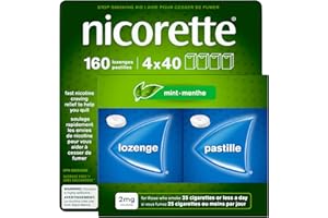 Nicorette Lozenge Mint 160 Nicorette Nicotine Lozenges, Quit Smoking Aid, Mint, 2mg 160 count
