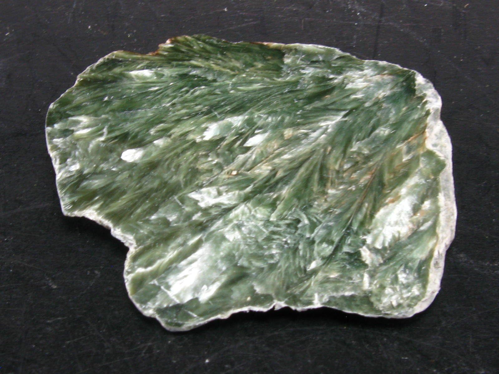 Seraphinite Clinochlore Polished Slab From Russia - 2.0"
