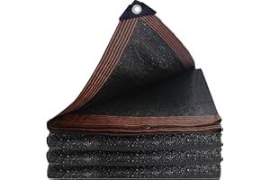 MKMJ 90% Shade Cloth,14x20FT,Tear Resistant Sun Shade Net with Reinforced Grommet,Durable Garden Shade Tarp Cover for Greenhouse,Sunshade Outdoor Patio and Pergola,Chicken Coop,Plant Cover,Black