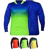 Vizari Goalkeeper Jersey for Adults | 100% Polyester Goalie Jersey with Padded Elbows | Sublimated Design for Men and Women