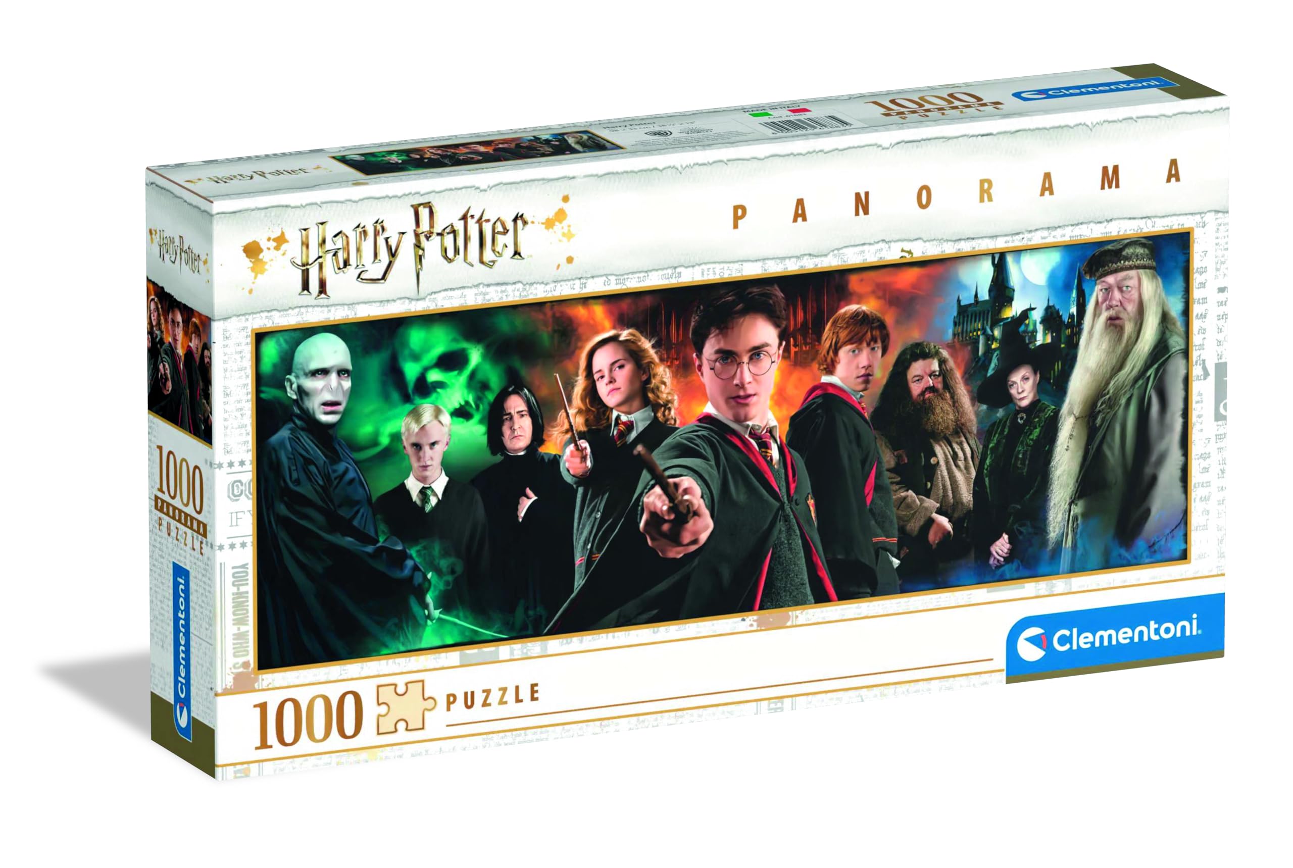61883 - Jigsaw Panorama Puzzle - Harry Potter - 1000 Pieces, jigsaw puzzle for adults