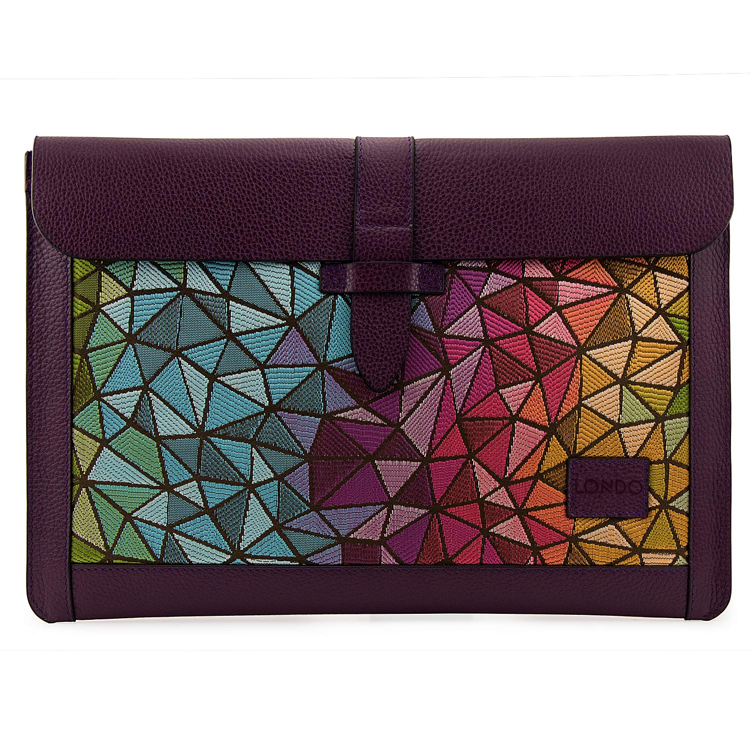 LONDO Top Grain Leather MacBook Bag Laptop Sleeve for MacBook Pro and MacBook Air Case Compatible with 14 Inch - 13.3 Inch (M2) - 13 Inch - iPad Pro 12.9 Inch - M1 2020 2021 and 2022 Models