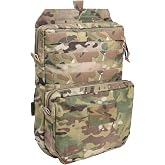EXCELLENT ELITE SPANKER Tactical MOLLE Hydration Pack for 3L Water Bladder | Plate carrier accessories ,Molle Vest Accessory, Molle hydration Carrier for 3l hydration bladder