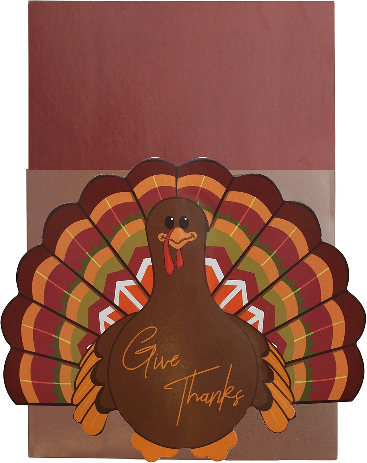 JOYIN 18 Count Thanksgiving Cutlery Holder Set for Thanksgiving Turkey Utensil Décor, Autumn Fall Harvest Party Favor Supply Table Decoration, Thank You Cards.: Home & Kitchen