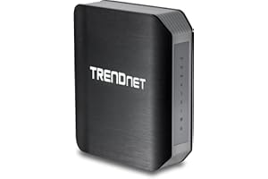 Trendnet AC1750 Dual Band Wireless Router (TEW-812DRU),Black, Silver