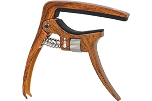 Sondery Guitar Capo Trigger Tension Adjustable Professional for 6 Strings Acoustic and Electric Guitars Perfect Tone on Any F