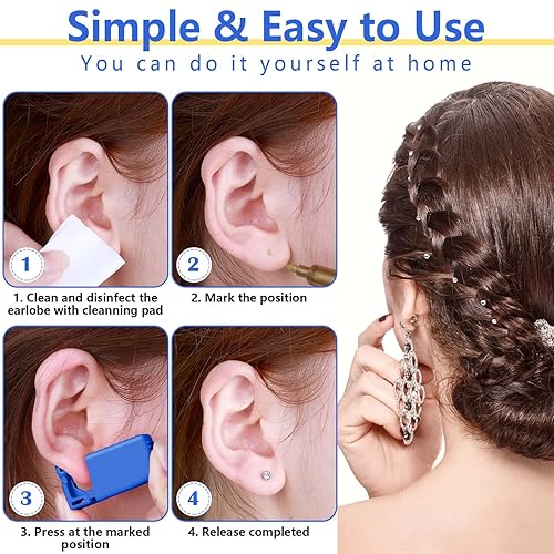 Piercing Kit How To Re Pierce Your Own Ear Studex Personal Ear