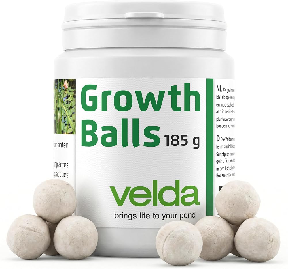 Velda Growth Balls Water Plant Fertiliser 50 Balls for Pond Plants & Lilies