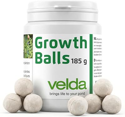 Velda Growth Balls Water Plant Fertiliser 50 Balls for Pond Plants & Lilies