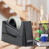 Rapesco 1540 500 Heavy Duty Tape Dispenser with 2 Rolls Black view 5