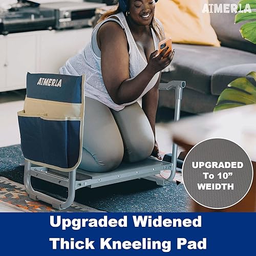 Kneeling Pad Garden Kneeler And Stool Aimerla Foldable Garden