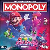 Monopoly: The Super Mario Galaxy Movie Edition Board Game I Fun Family Games for Kids, Teens, Adults | 2 to 6 Players | Ages 8+