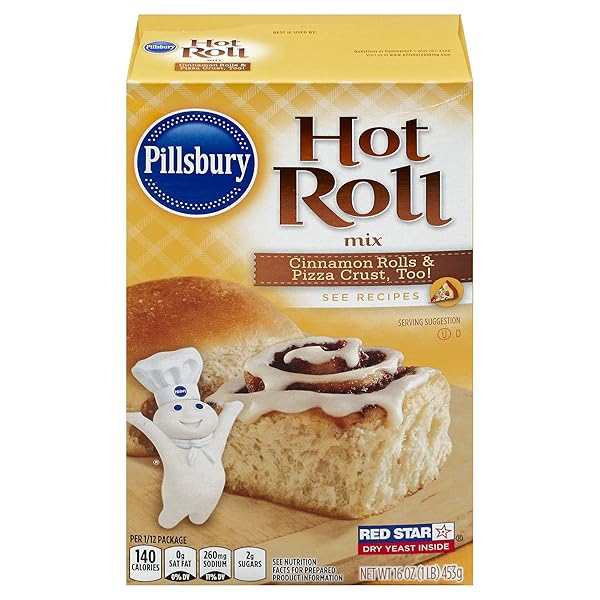 PILLSBURY HOT ROLL MIX, 16-OUNCE