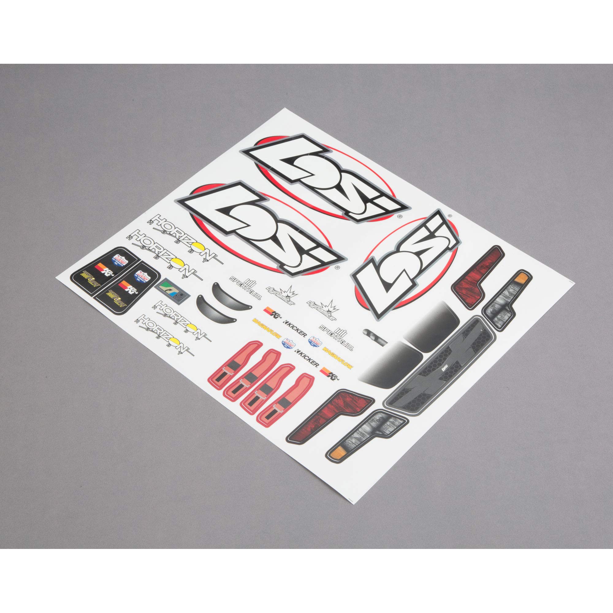 LOS LOS230026 Sticker Sheet Baja Rey RC Vehicle Parts