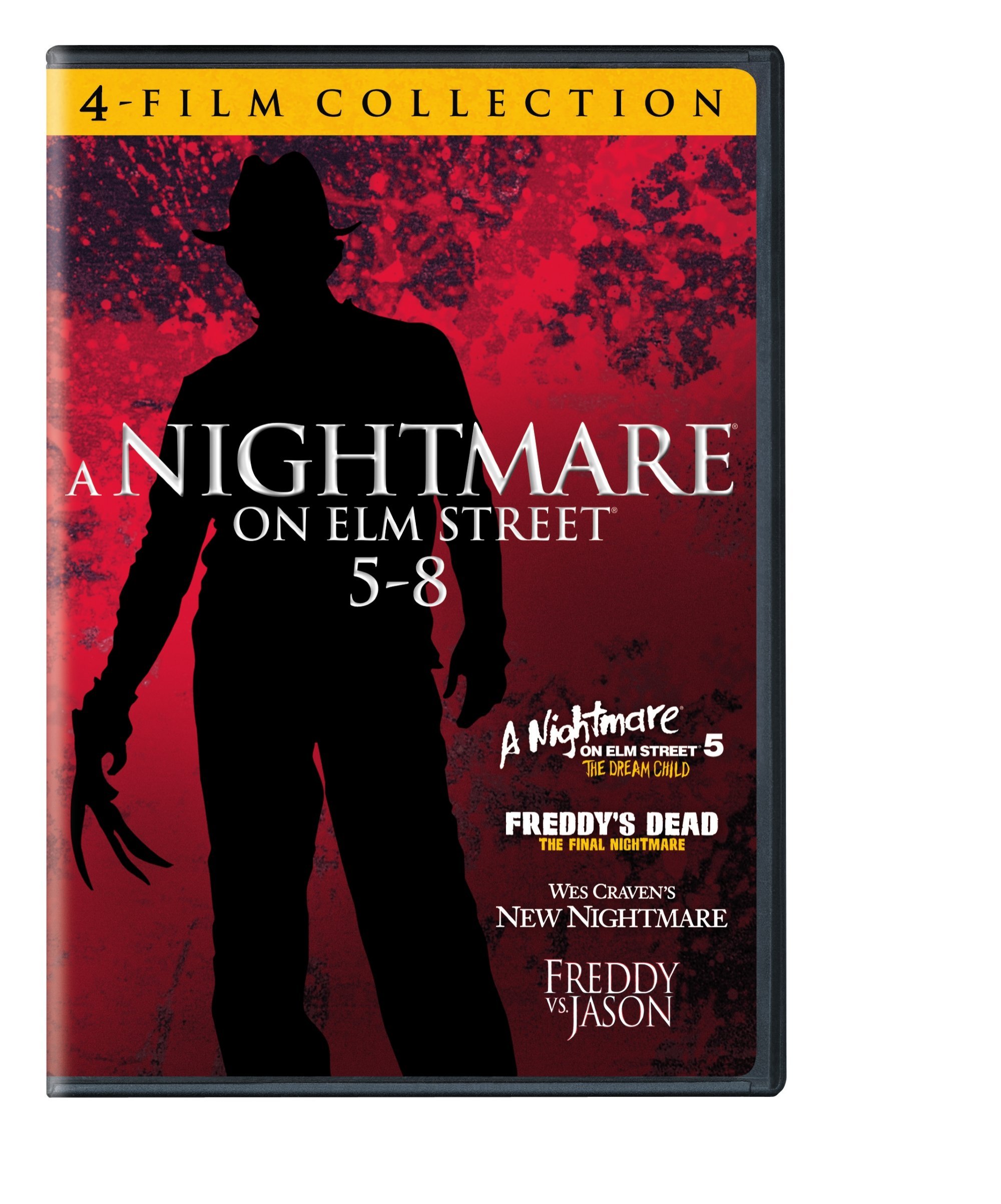 Photo 1 of 4 Film Favorites: Nightmare on Elm Street 5-8 (Freddy vs Jason, Freddy's Dead: The Final Nightmare, Nightmare on Elm Street 5: The Dream Child, Wes Craven's New Nightmare)