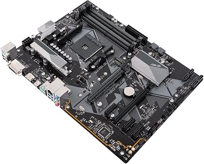 ASUS PRIME B450-PLUS AMD Ryzen AM4 DDR4 HDMI DVI M.2 ATX Motherboard