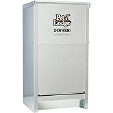Pet Lodge&reg; Automatic Dog Feeder | Chow Hound Outdoor Pet Feeder | Tough Galvanized Steel | Made in USA (25 lb)