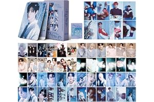 MeiYiYou 55pcs Enhypen Photocards,2025 Photo Album Accessories Photo Cards for Collection(Purple)