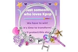 CelyBoutique KPop Bracelet - Merch Kpop Stuff items Bracelet Chirstmas Gift for Women, Kpop Jewelry accessories for Funs