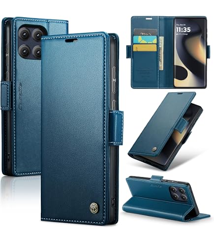 Handyhülle Für Motorola Edge 2025 – Libellen-Design, Mit 7 Kartenfächern & Handschlaufe, Stoßfest