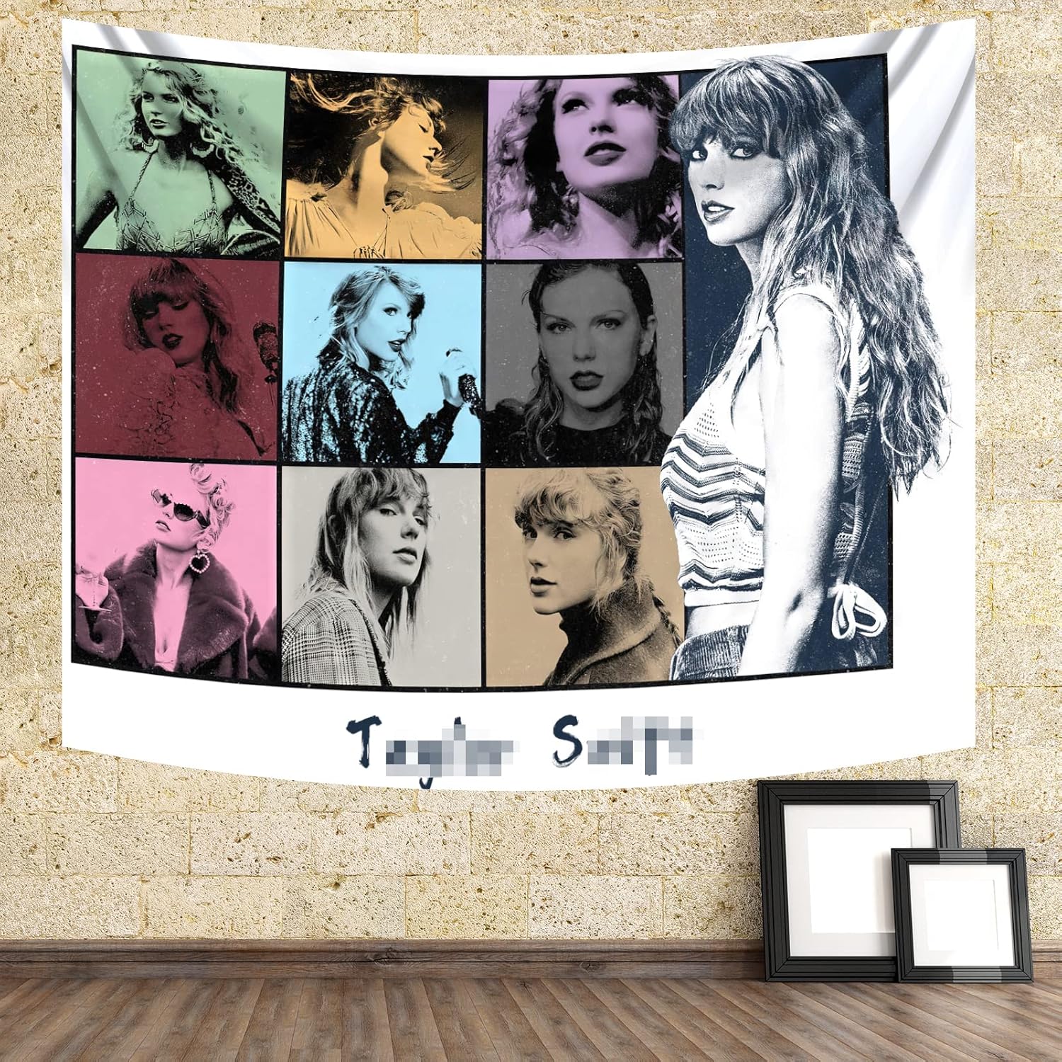 Tapestries - AINSTE Taylor Tapestry Swift Wall Hanging Taylor Fans Tapestry Banner Decor for Room Bedroom Wall Art College Dorm Decor 150x120cm
