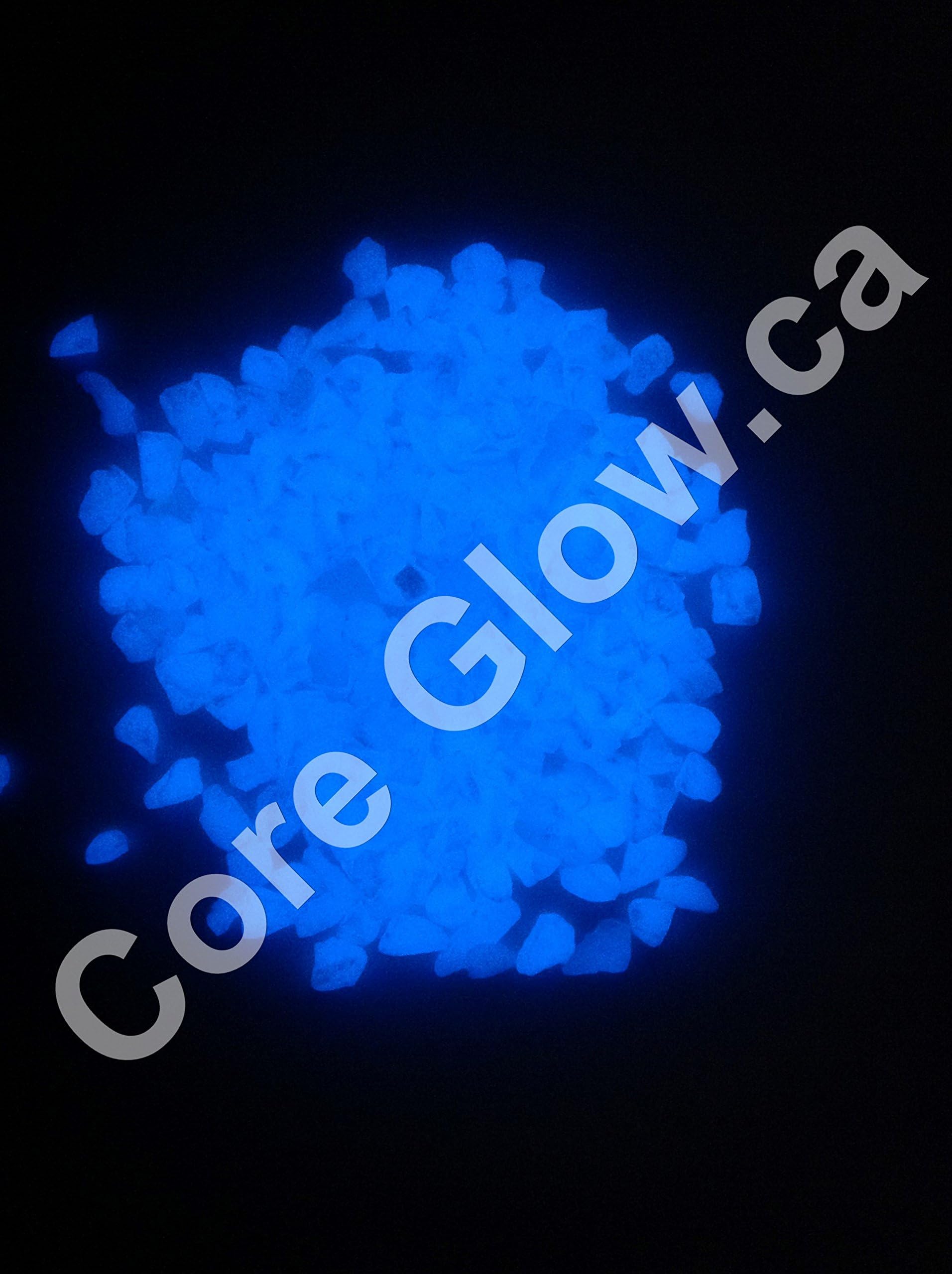 CORE Glow Marble Chips 3-8 mm Blue 1 lb