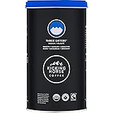 Kicking Horse Coffee Three Sisters Medium Roast Organic Whole Bean Coffee Tin Can - 12.3 OZ./ 350 GR (Pack of 1)