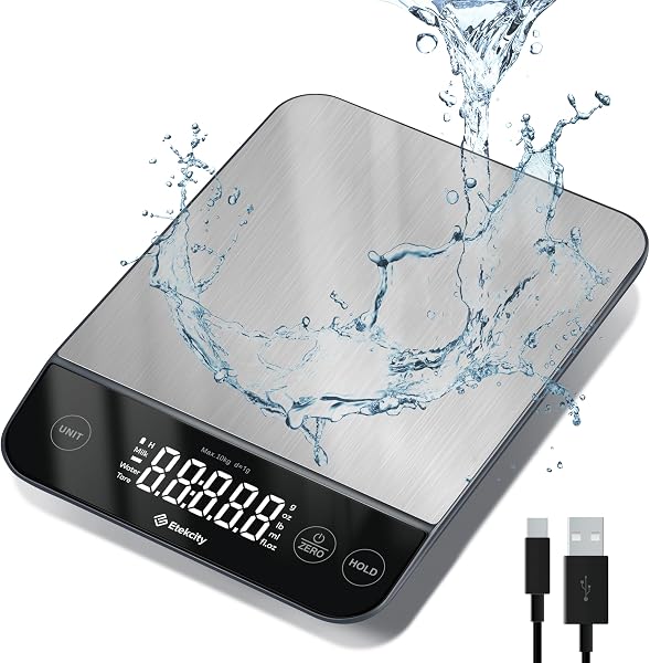 Etekcity 22lb Rechargeable Kitchen Scale