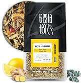 Tiesta Tea - Meyer Lemon Zest, Loose Leaf, Zesty Lemon Herbal Tea, Premium Caffeine Free Blend, Make Hot or Iced & Brews Up to 200 Cups, 16 oz Resealable Bulk Pouch