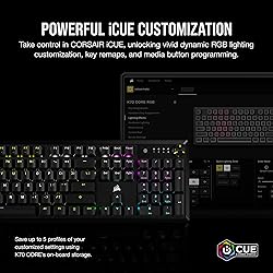 Corsair K70 CORE RGB Mechanical Wired Gaming