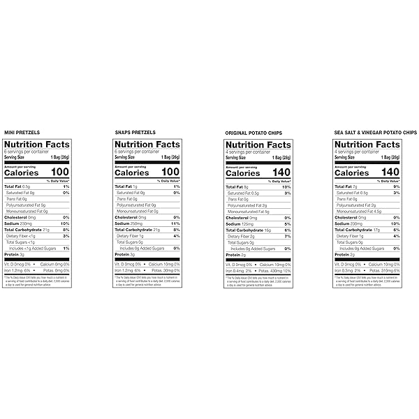 SNYDER’S OF HANOVER AND CAPE COD CLASSIC MIX VARIETY PACK, 20 COUNT SNACK BAGS