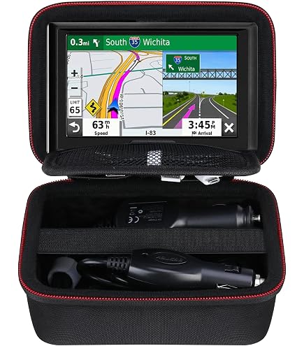 Navitech Dark Blue Hard GPS Carry Case Compatible with Garmin zumo