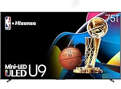 Hisense 75-Inch Class U9 Series Mini-LED ULED 4K
