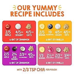 Happy Tot Organics Super Morning Variety Pack, 4