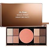 M. Asam Magic Finish Elegant Vibes Palette (8 x 0.03 oz + 1x 0.14g) - Eye Shadow Palette, 8 Harmonizing Eyeshadow Shades & Blush, High Color Payoff, Satin-touch Texture, Enriched With Vitamin E